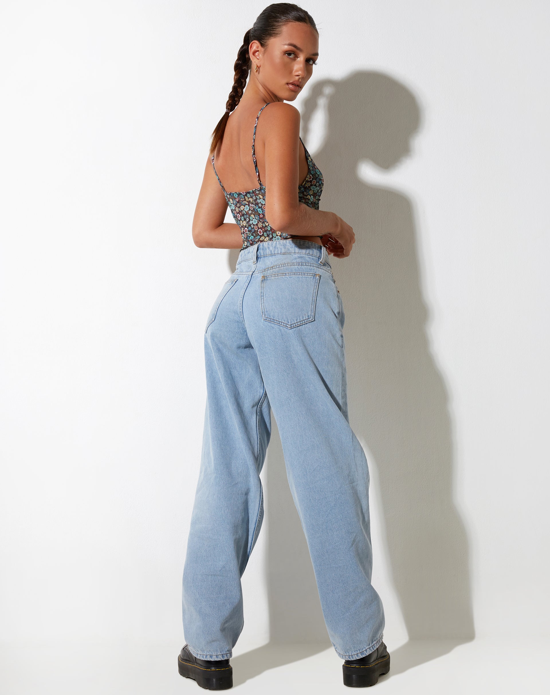Afbeelding van Conchita Crop Top in Folk Floral