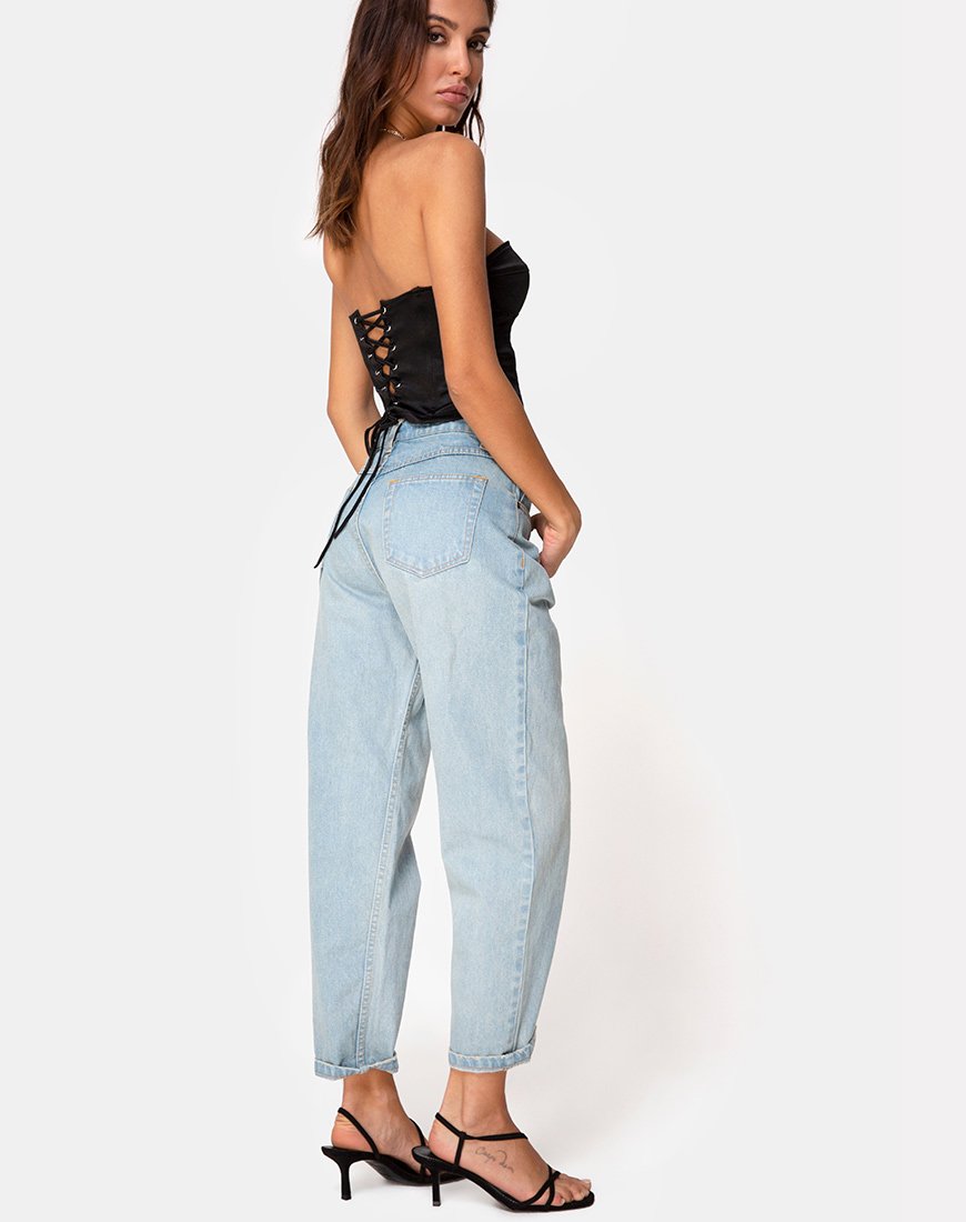Afbeelding van Corala Corset Top in Zwart