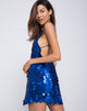 Afbeelding van Corine Slip Dress in Kobalt