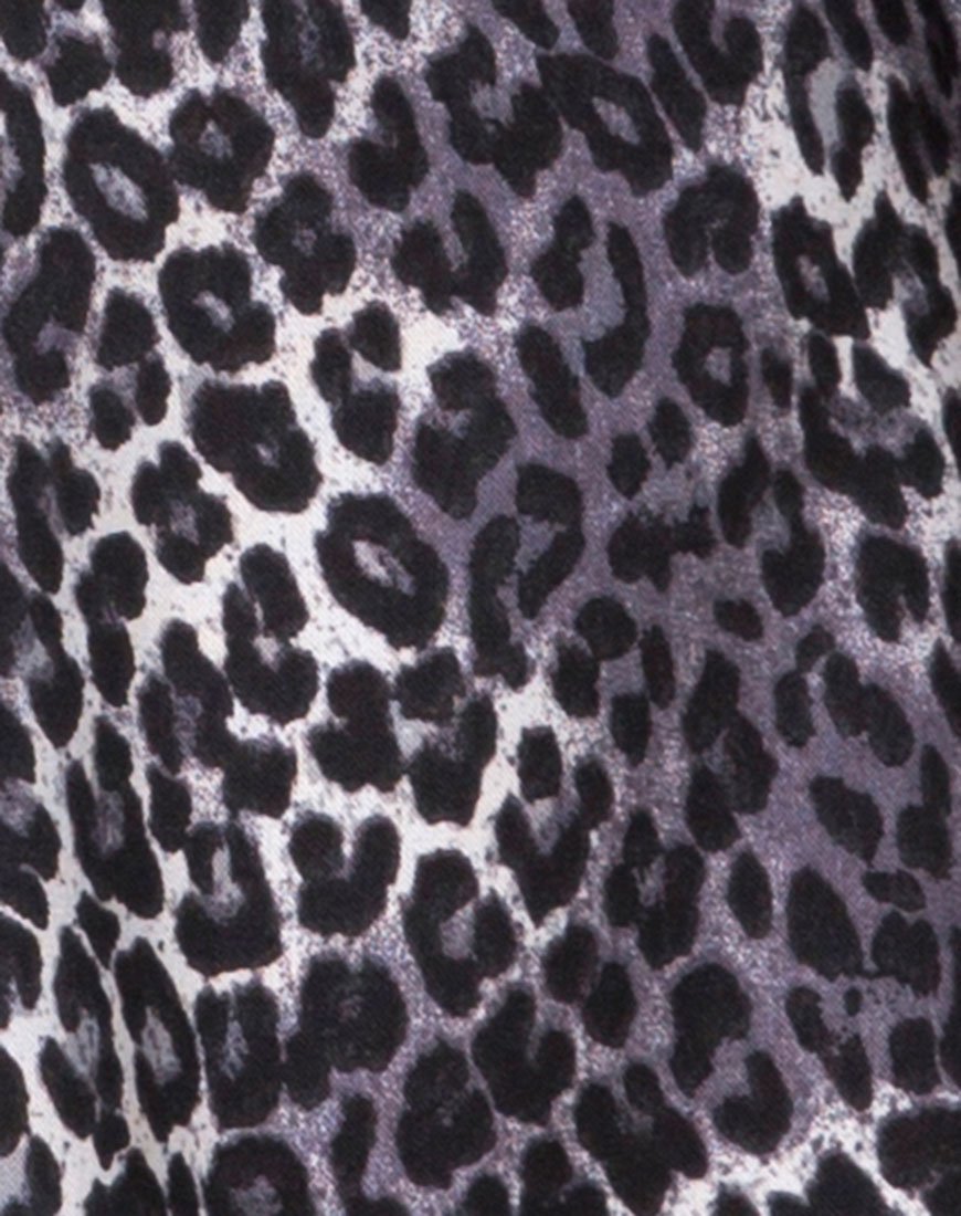 Afbeelding van Crosena Swing Dress in Rar Leopard Grey