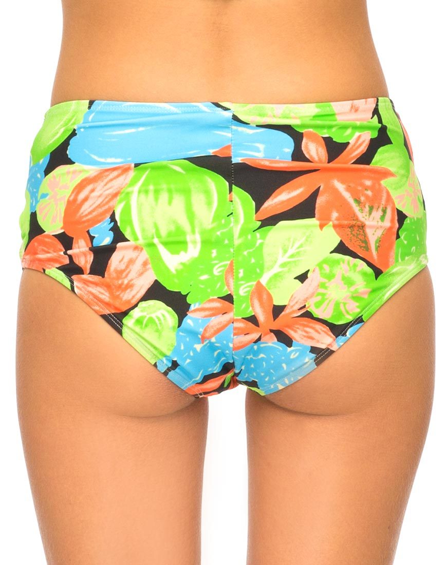 Afbeelding van Crystal Cut Out Bikinibroekje in Tropicana