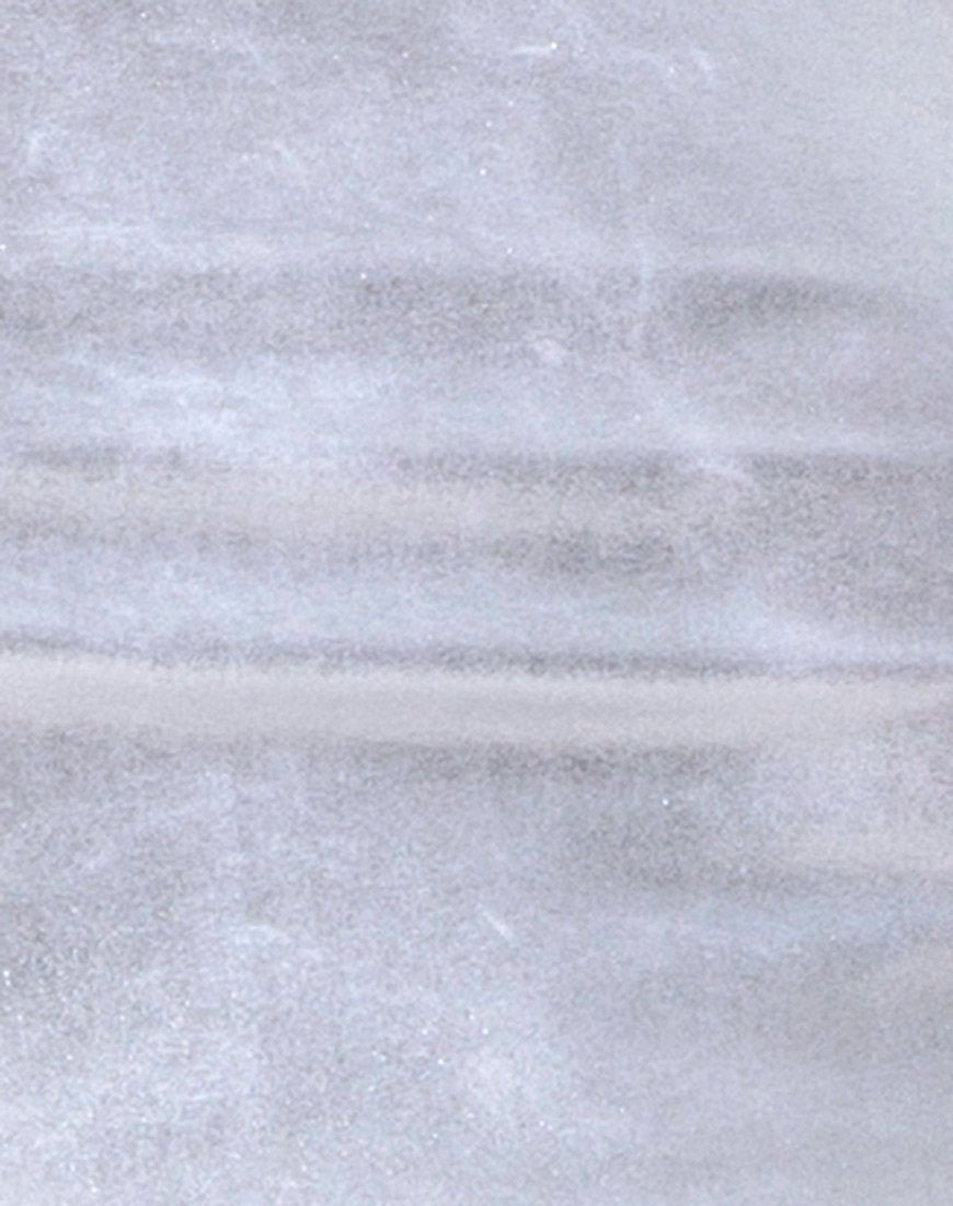 Afbeelding van Wielershort in Spandex Zilver