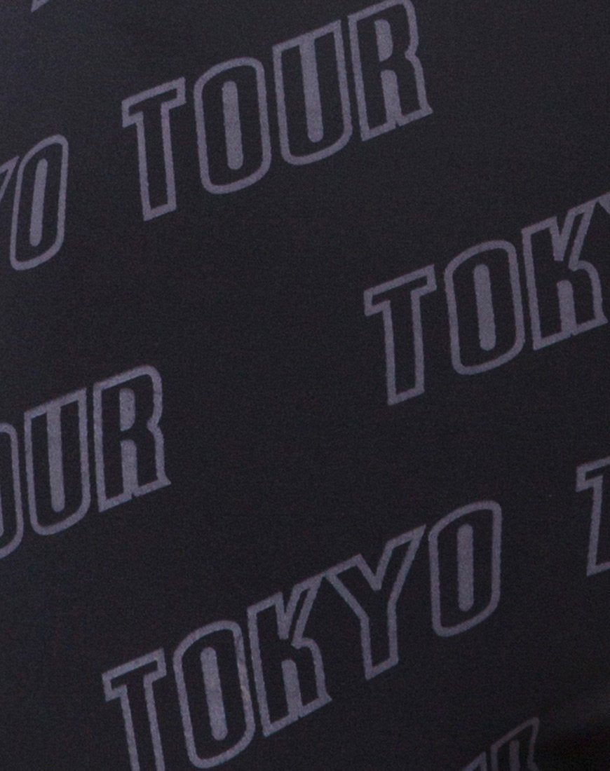 Afbeelding van Cycle Short in Tokyo Tour Zwart