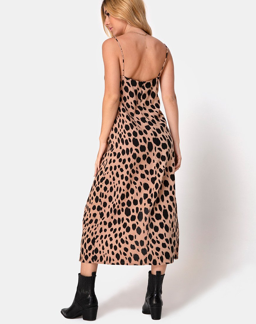 Afbeelding van Cypress Midi Dress in Flintstone