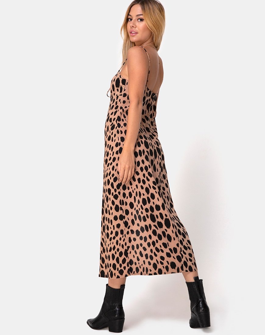 Afbeelding van Cypress Midi Dress in Flintstone