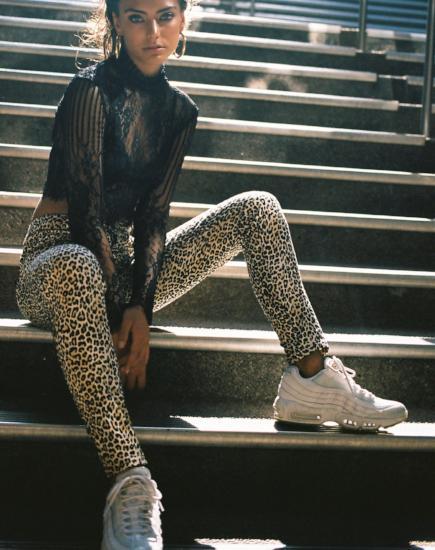 Afbeelding van Ultimate Jeans in Rar Leopard Bruin