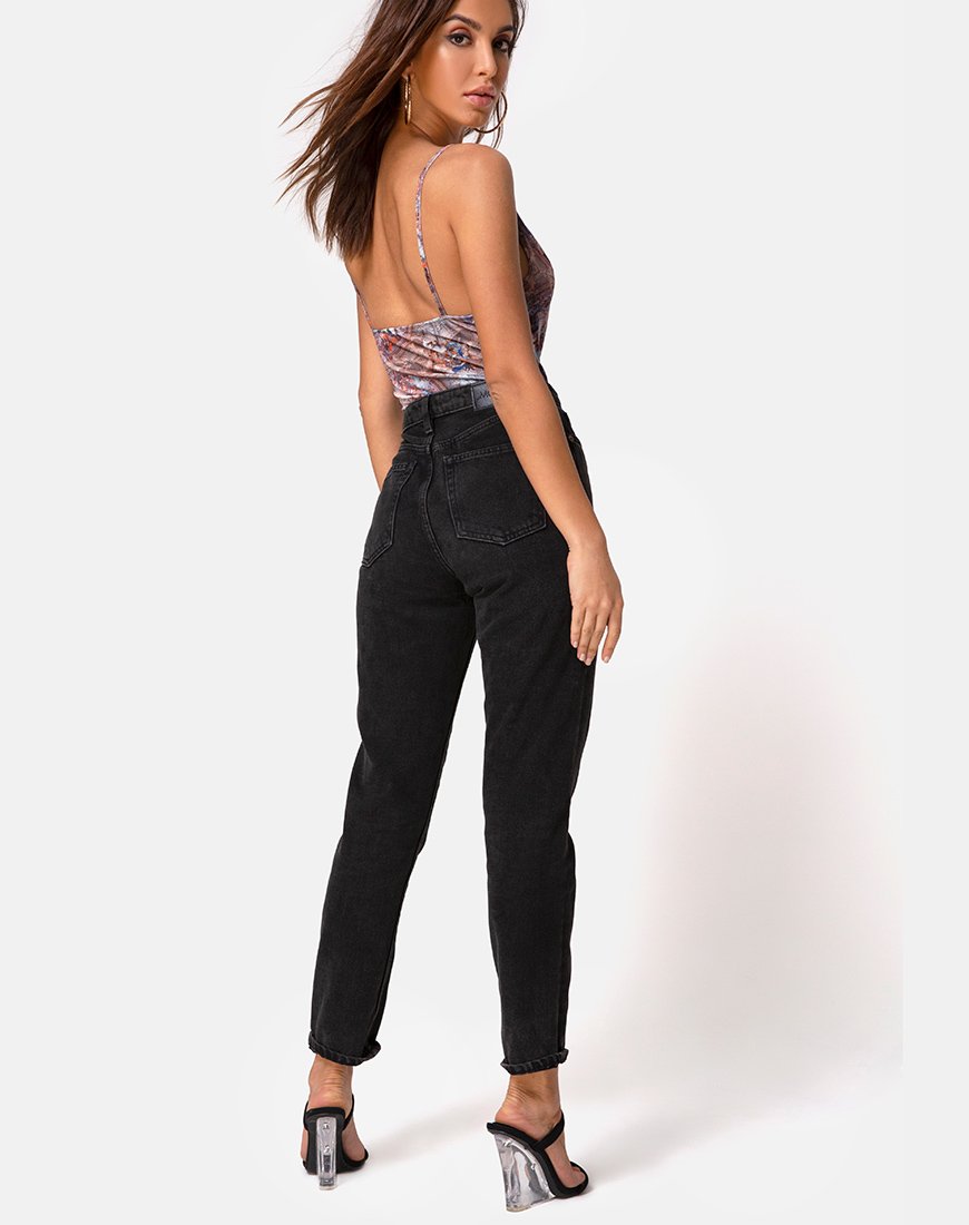 Afbeelding van Dais Bodice in Velvet Palace Print