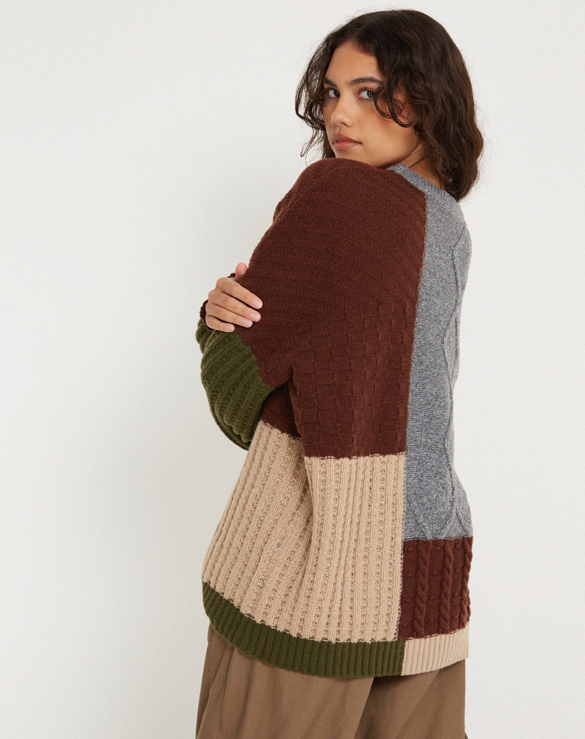 Afbeelding van Danar Trui in Patchwork