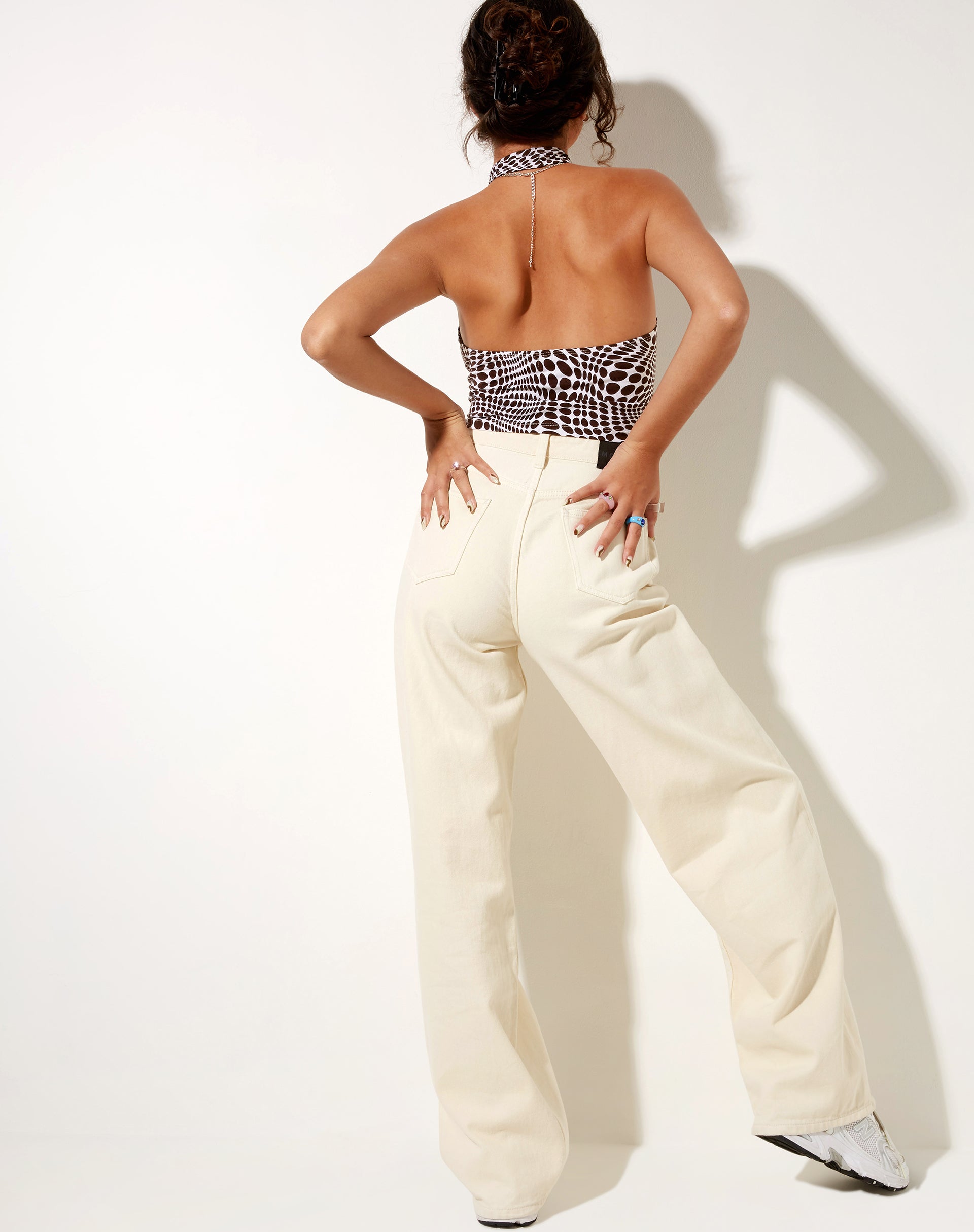 Afbeelding van Dapa Crop Top in Optic Polka