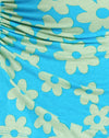 Retro Madeliefje Blauw