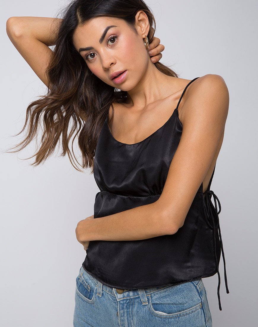Daral Cami Top in Zwart