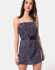 Afbeelding van Datista Slip Dress in Satin Rose Grey