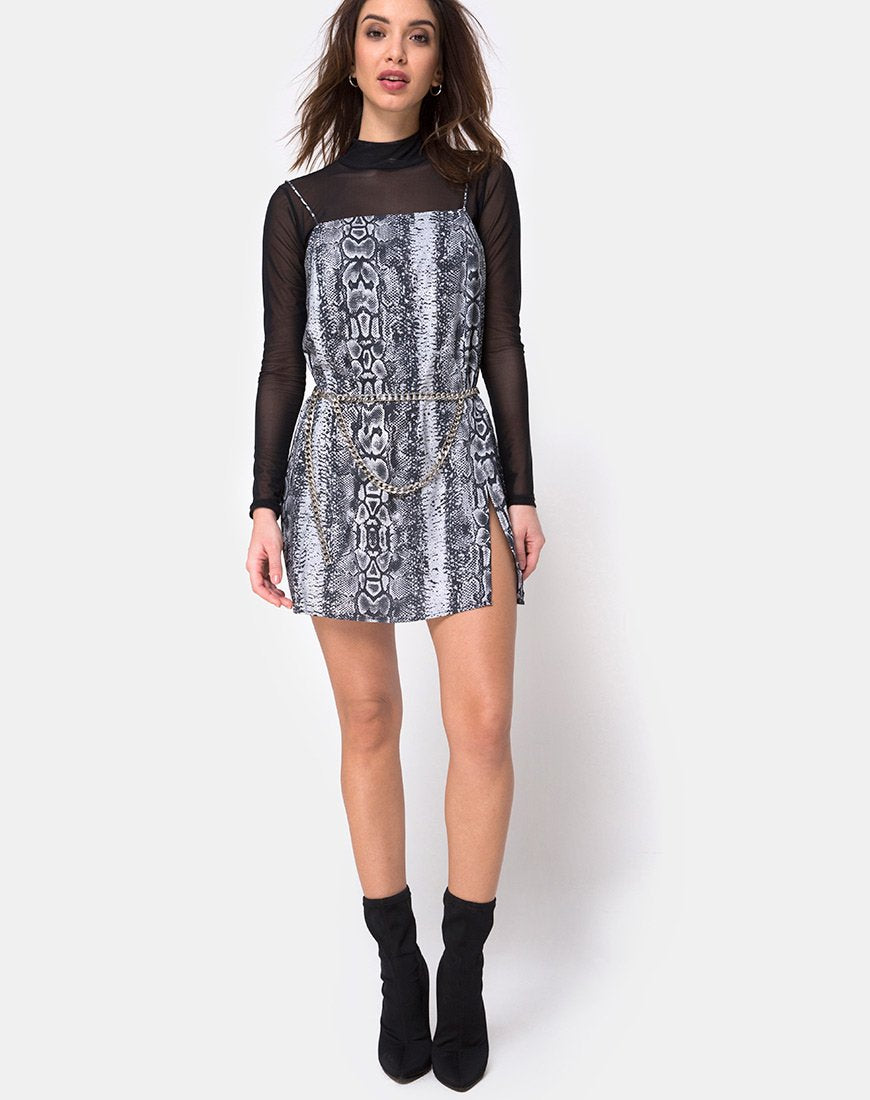 Afbeelding van Datista Slip Dress in Snake