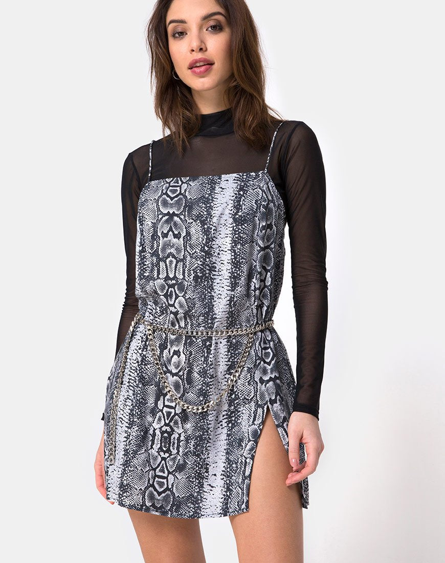 Datista Slip Jurk in Slang