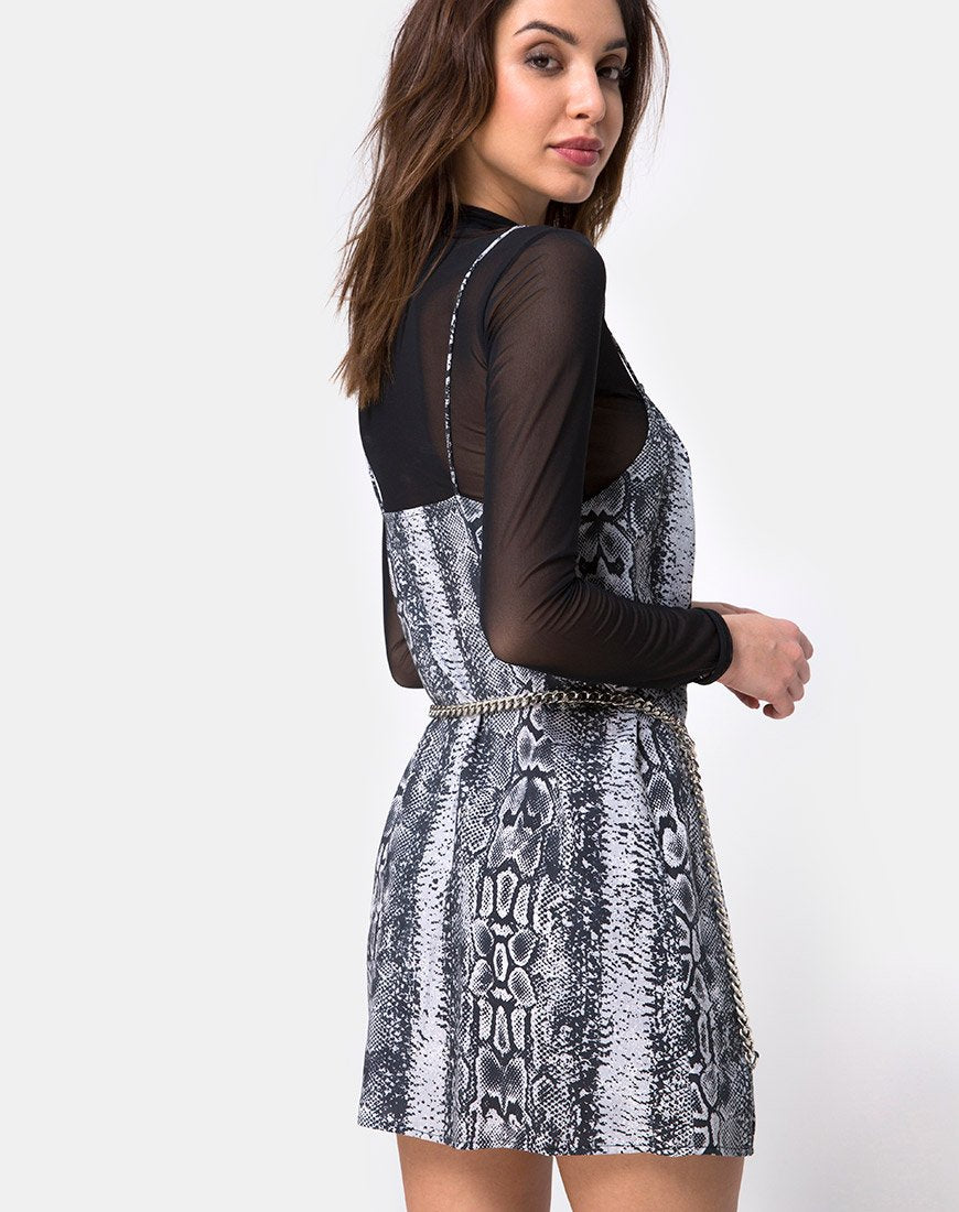 Datista Slip Jurk in Slang
