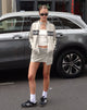 Afbeelding van MOTEL X JACQUIE Rhory Mini Cargo Rok in Haver