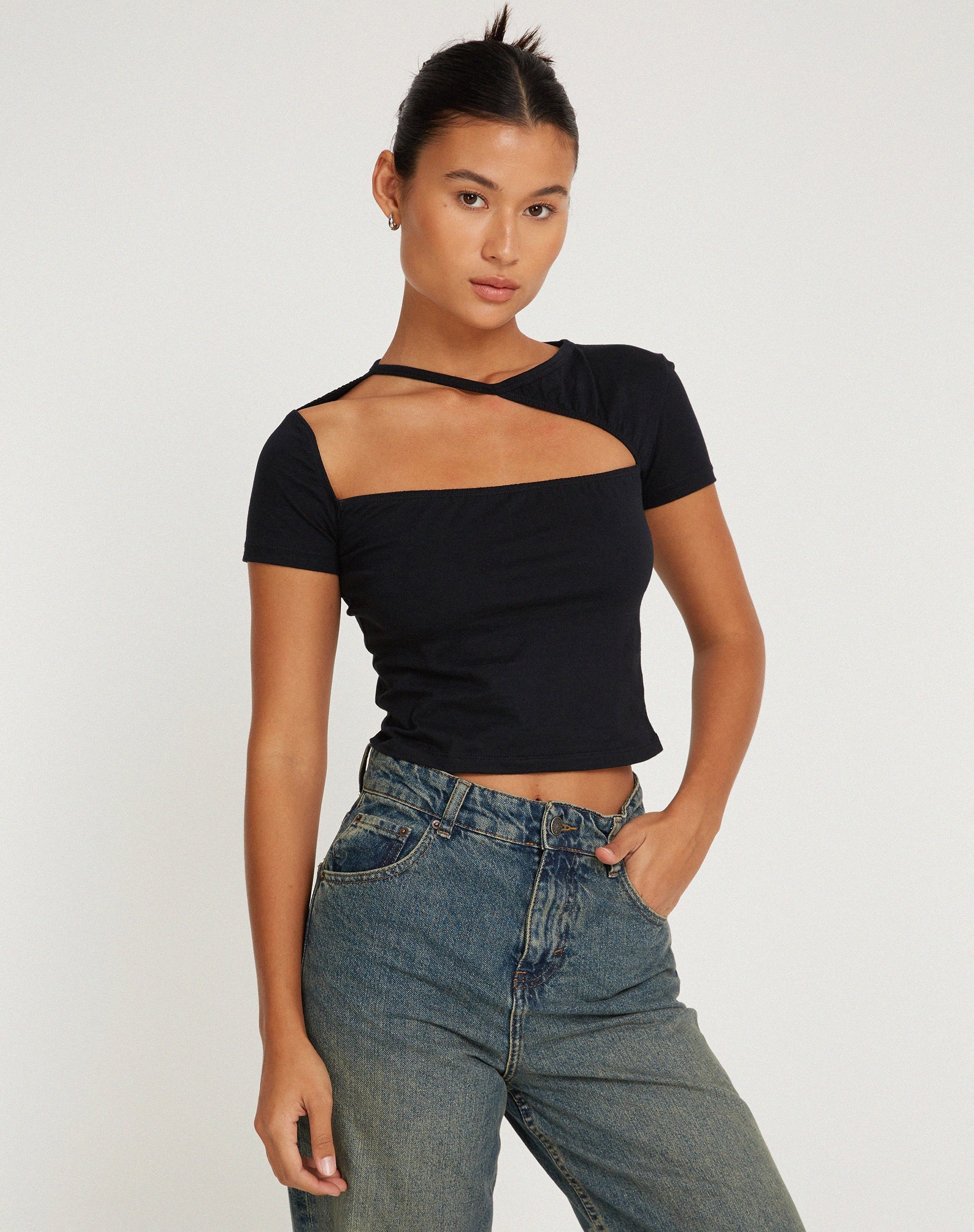 Afbeelding van Desiree Top in Zwart
