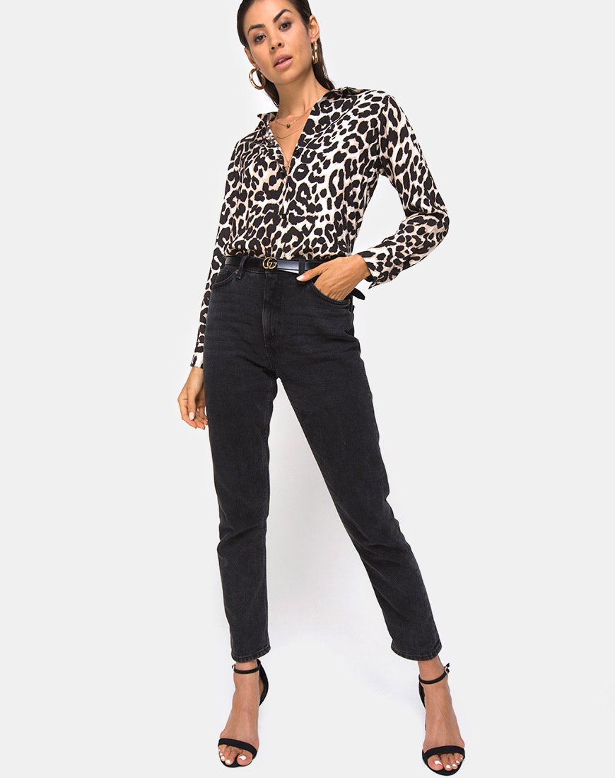 Afbeelding van Dimaris Overhemd in Oversized Jaguar