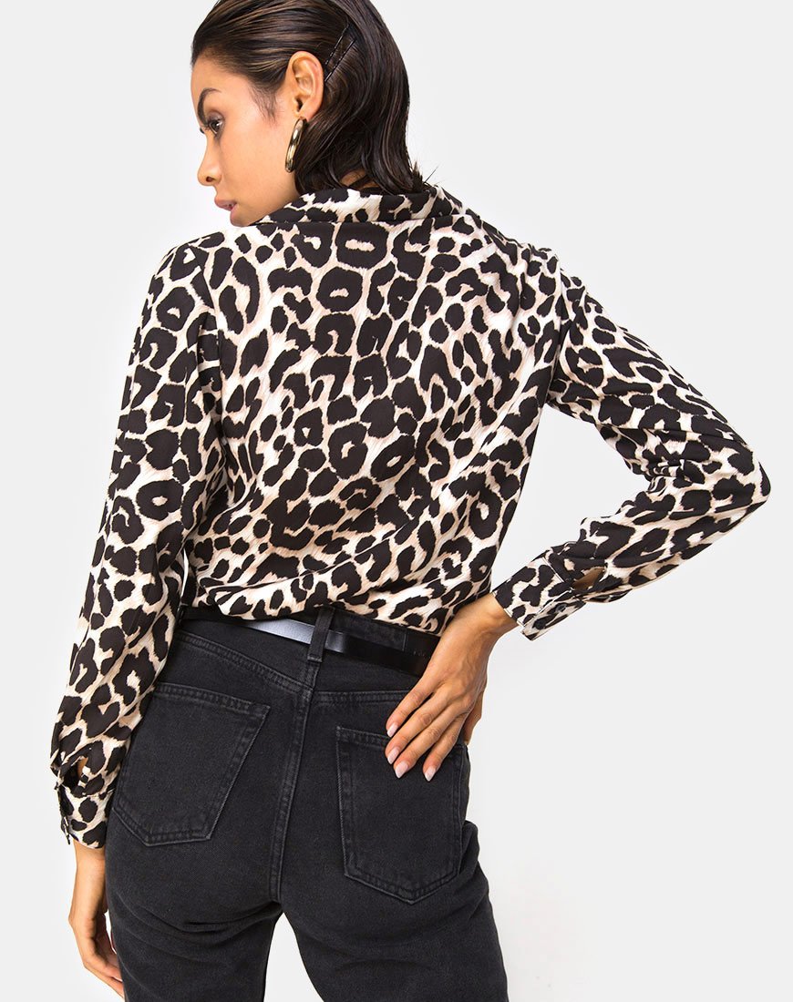 Dimaris Overhemd in Oversized Jaguar