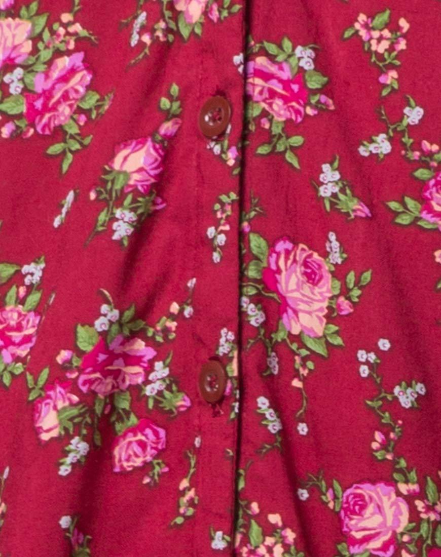 Afbeelding van Dinda Jurk in Soheila Bloemen