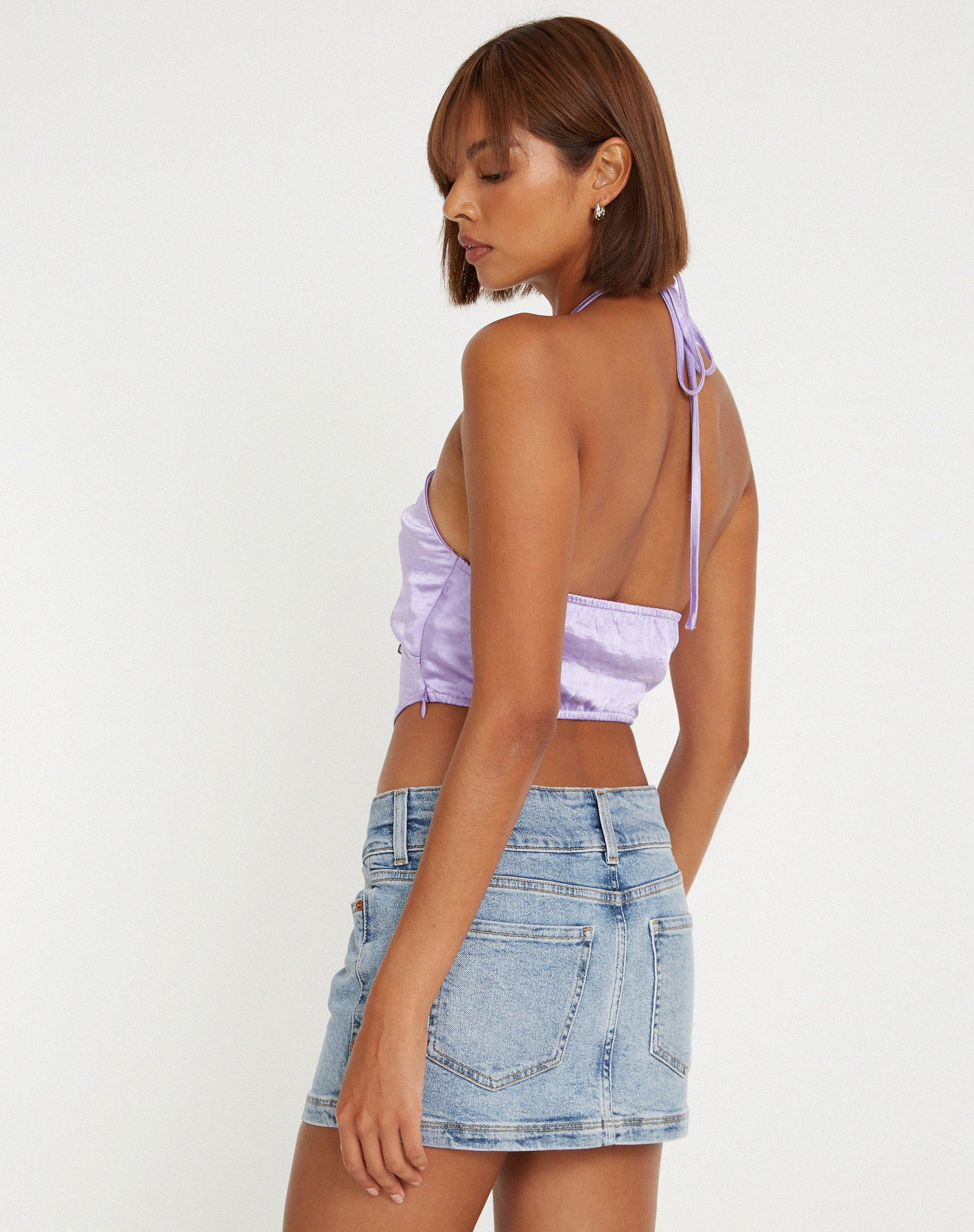beeld van DOMILA TOP SATIN LILAC