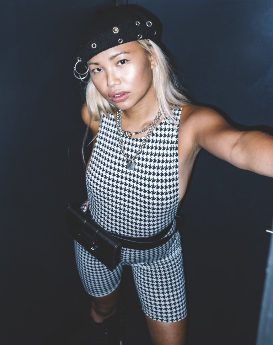 Afbeelding van Acro Unitard in Dogtooth