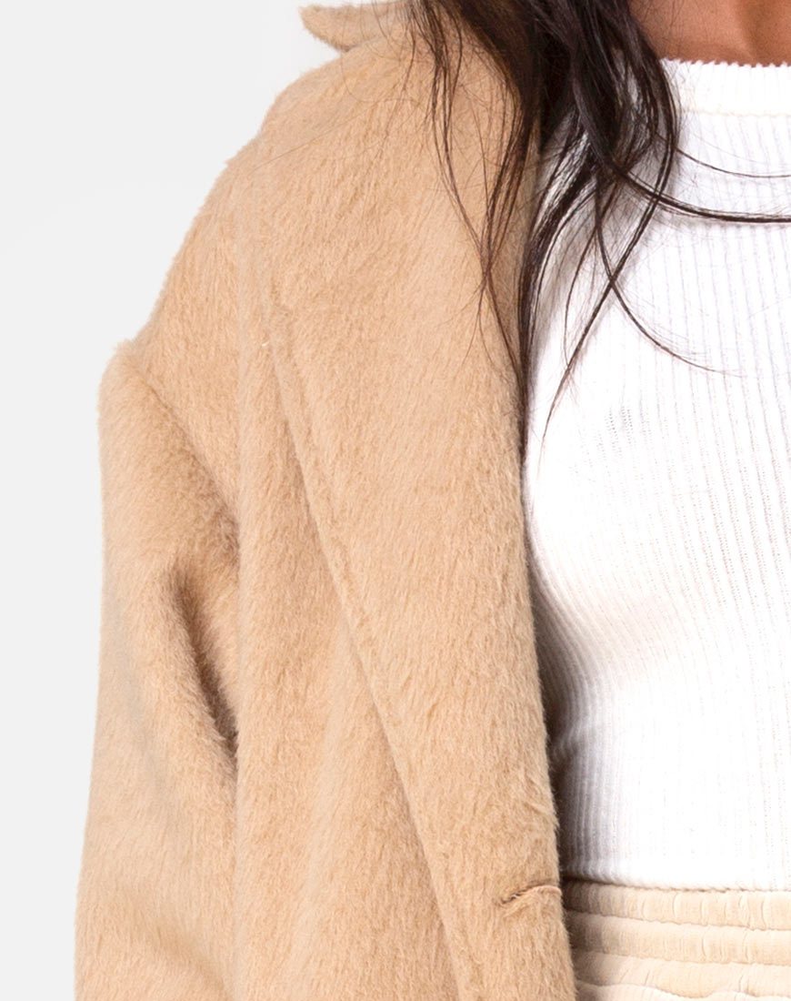 Afbeelding van Dusterjas in Woven Tan