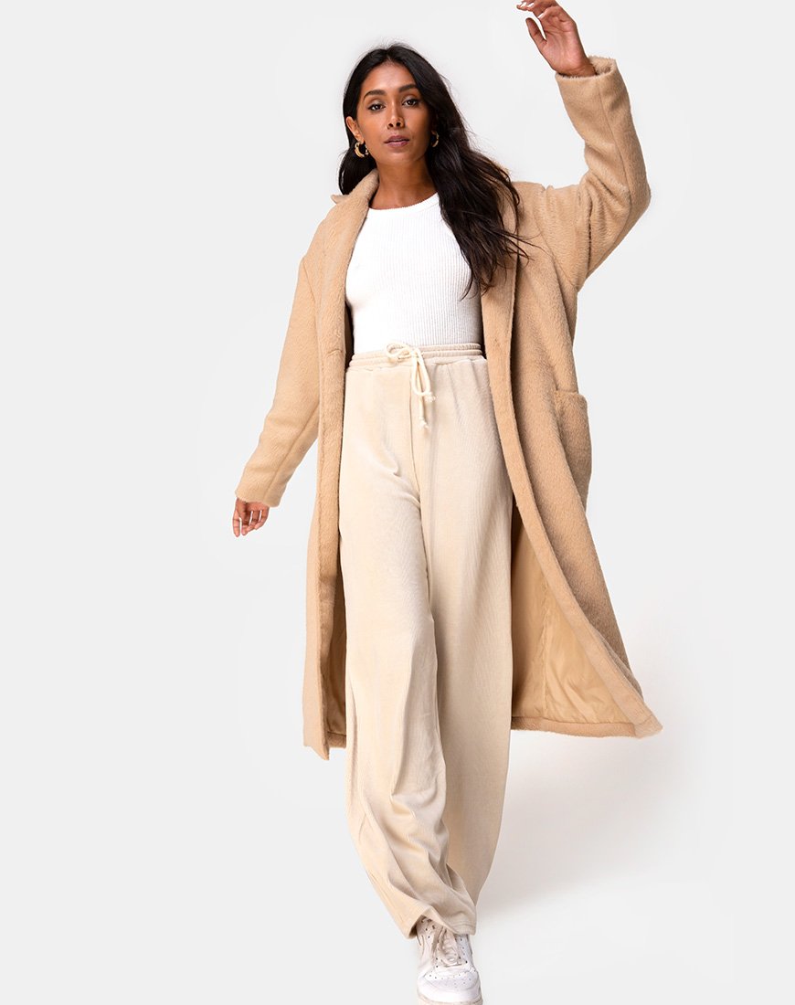 Afbeelding van Dusterjas in Woven Tan