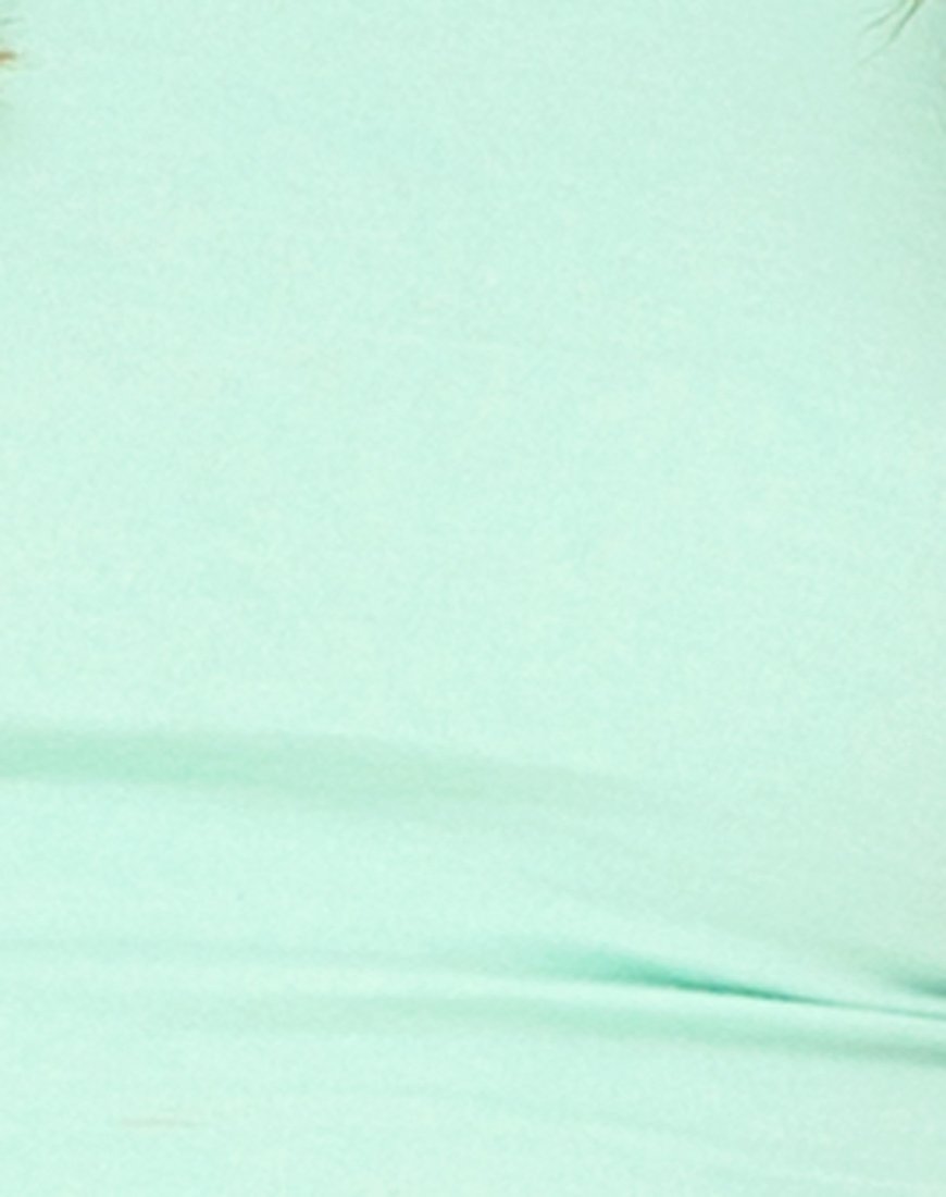 Afbeelding van Motel Early Strappy Crop Top in Mint