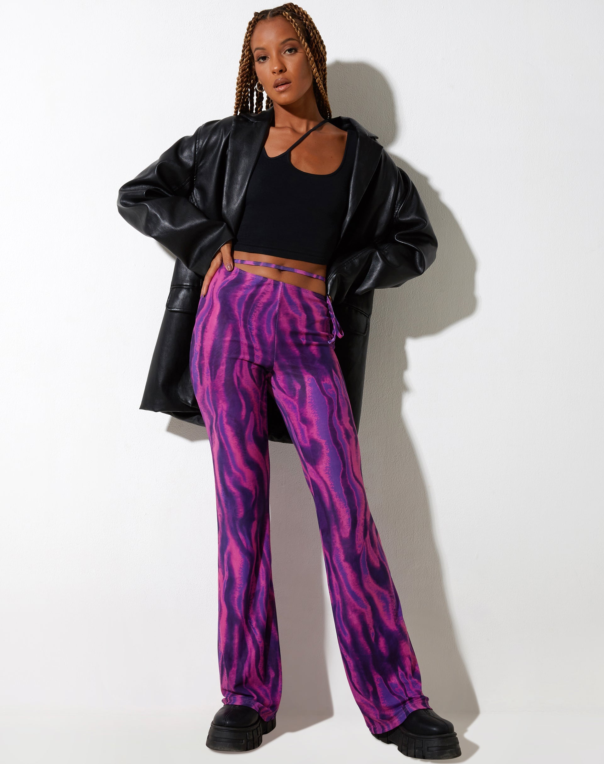 Afbeelding van Eda broek in Tropical Rave Pink