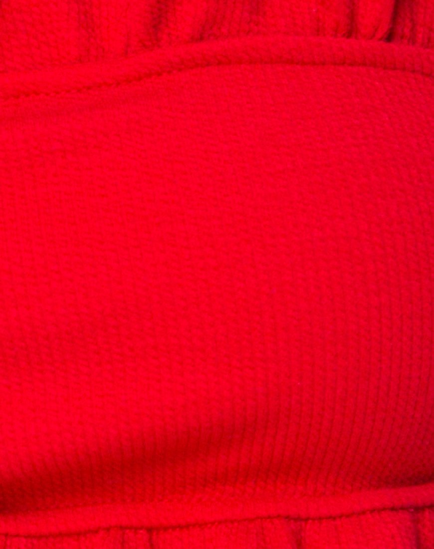 Afbeelding van Effie Bikinibroekje Rood Rib