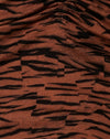 Abstracte tijger bruin