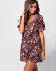 Afbeelding van Crosena Swing Dress in Gypsy Rose