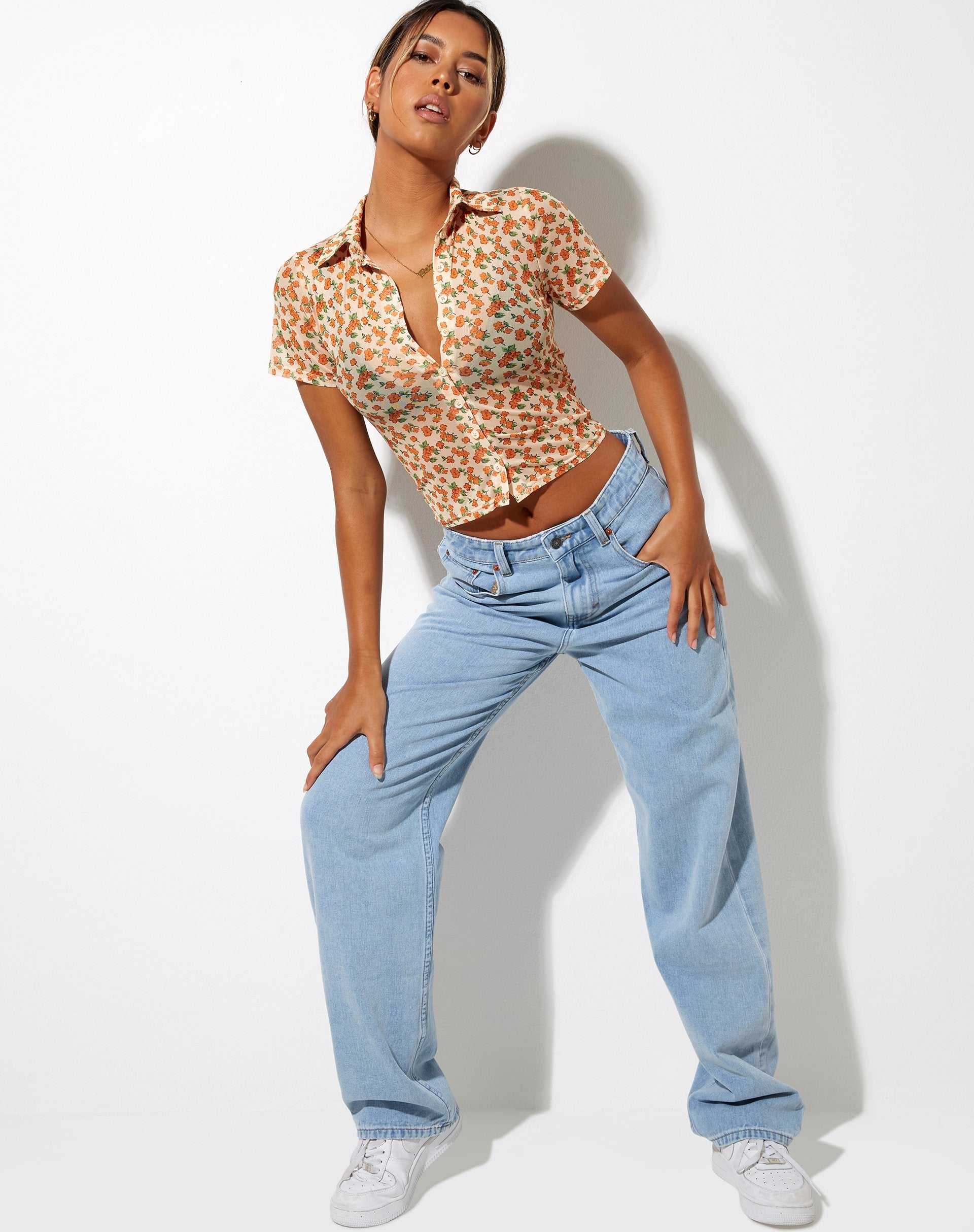 Afbeelding van Elvry Shirt in Zomerbloei