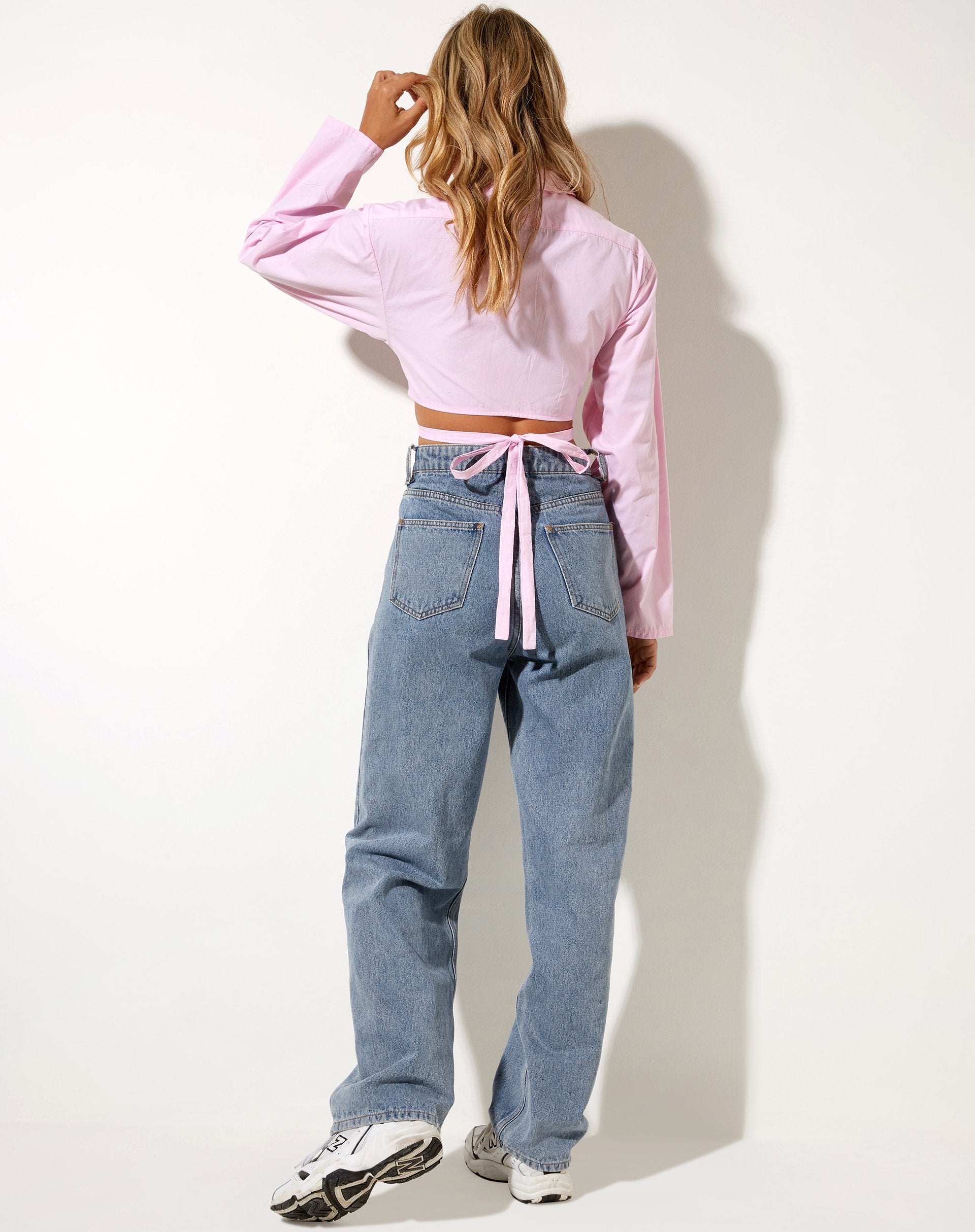 Afbeelding van Elyse Gewatteerde Top in Roze