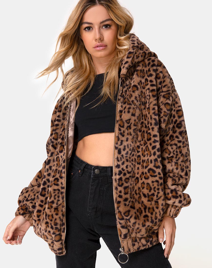 Emerson Jas in Luipaard Bruin