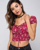 Afbeelding van Evane Crop Top in Soheila Floral