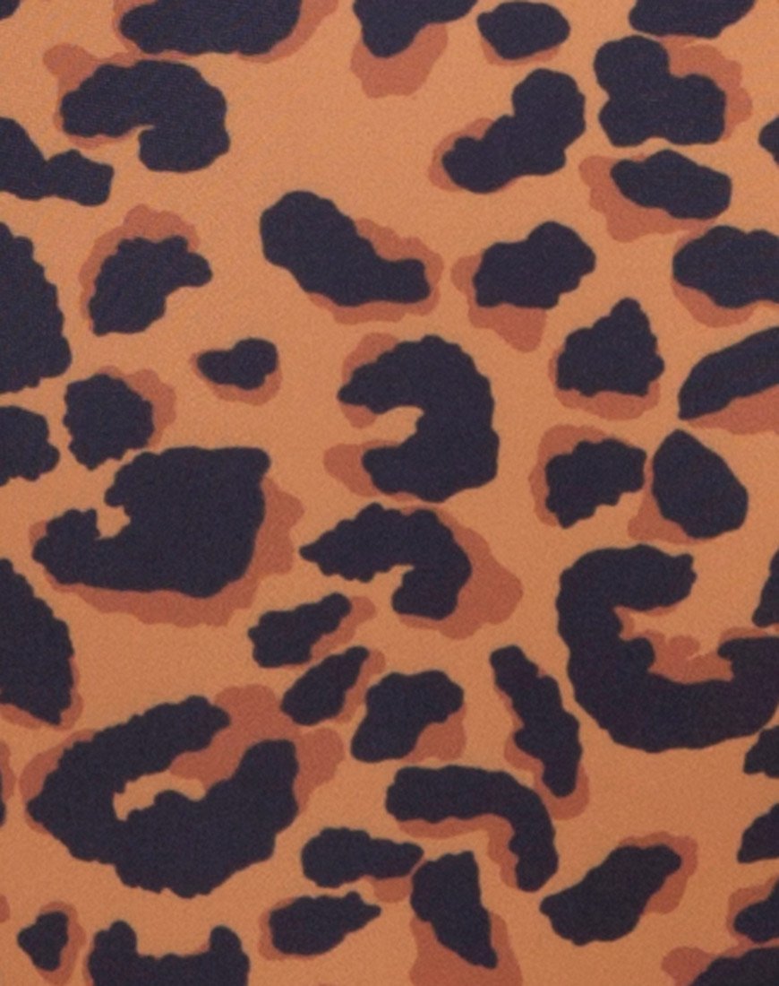 Afbeelding van Evita badpak in Burn Out Leopard