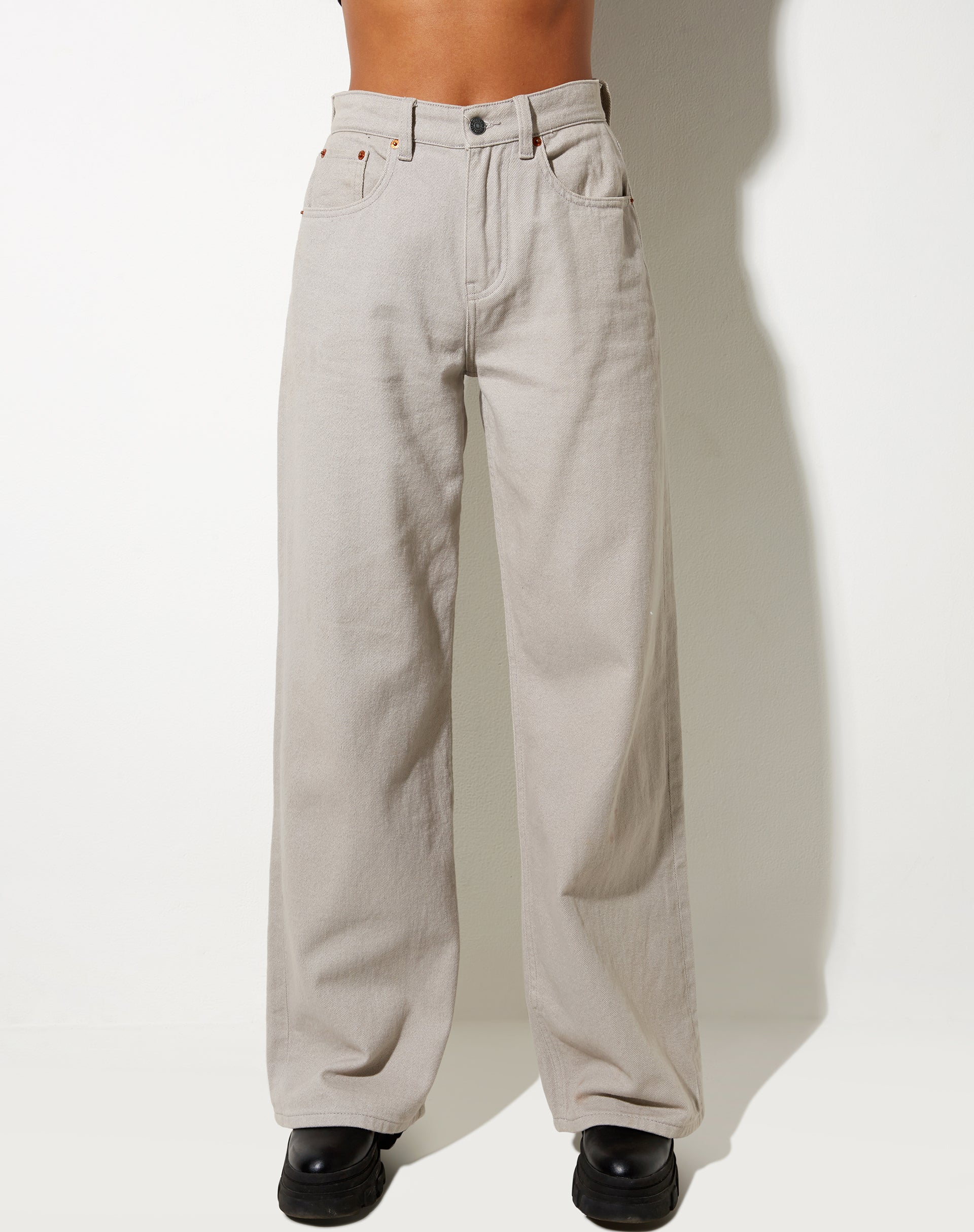 Afbeelding van Extra Wide Jeans in Moonstruck
