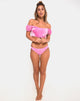 Afbeelding van Fabienne Bikinibroekje in Fluweel Candy Pink