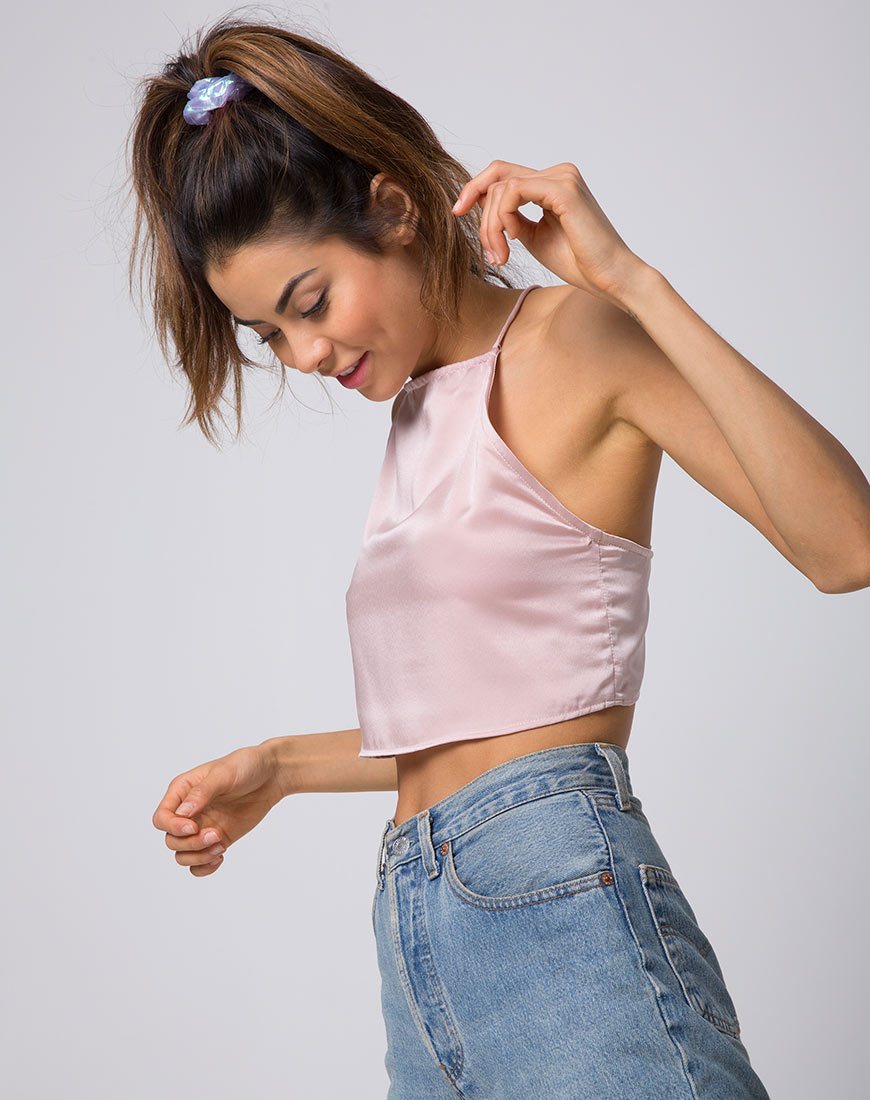 Eerlijke Cami Top in Satin Blush