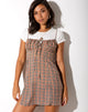 Afbeelding van Famala Slip Dress in Country Check