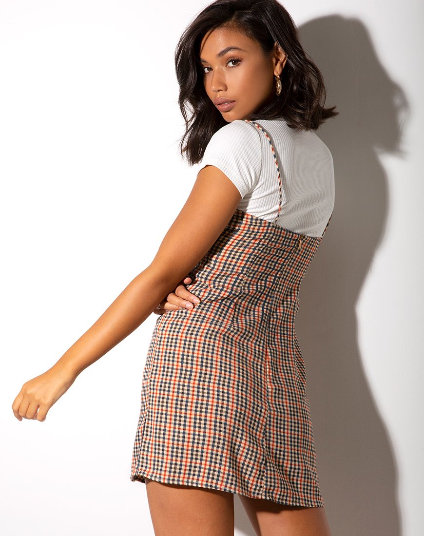 Afbeelding van Famala Slip Dress in Country Check