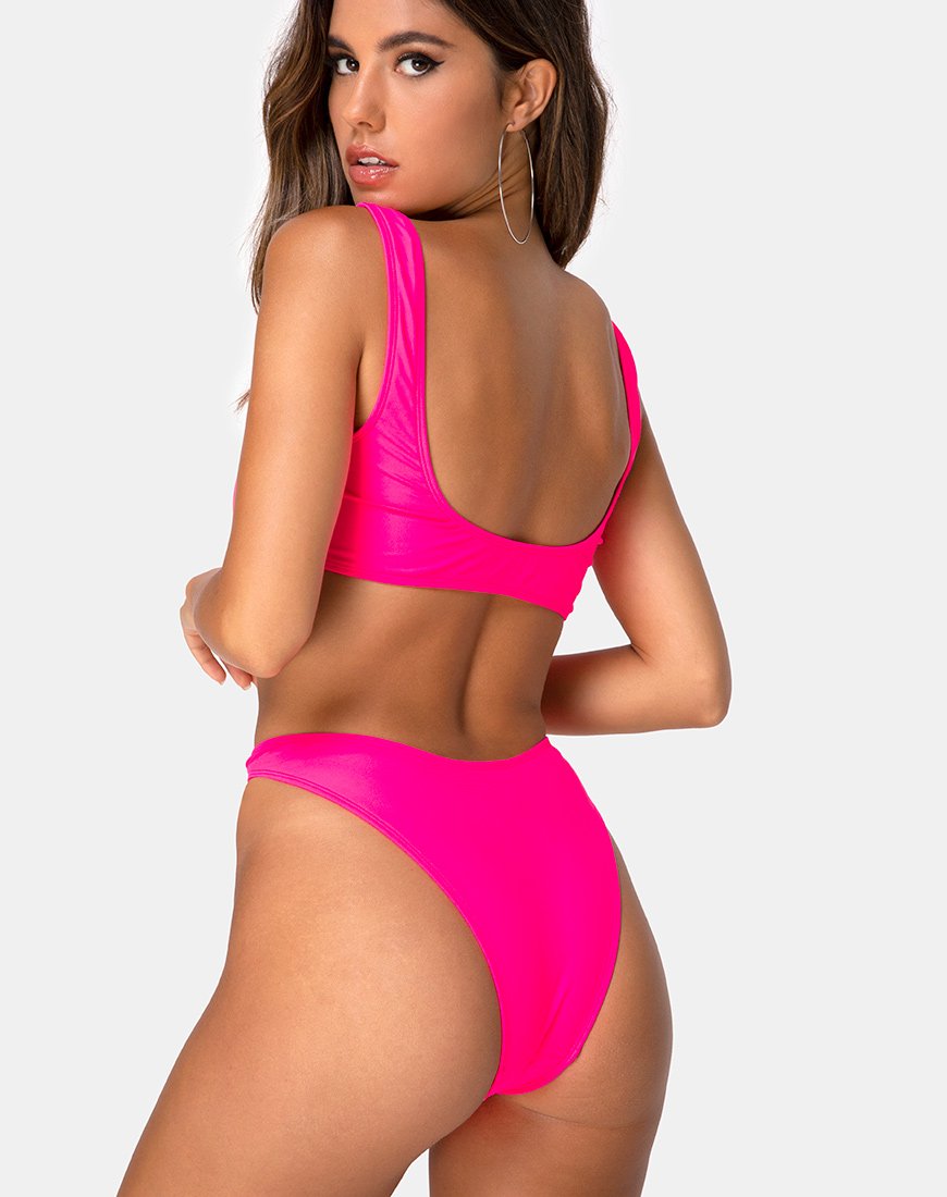 Farida Bikinitop in Hot Pink