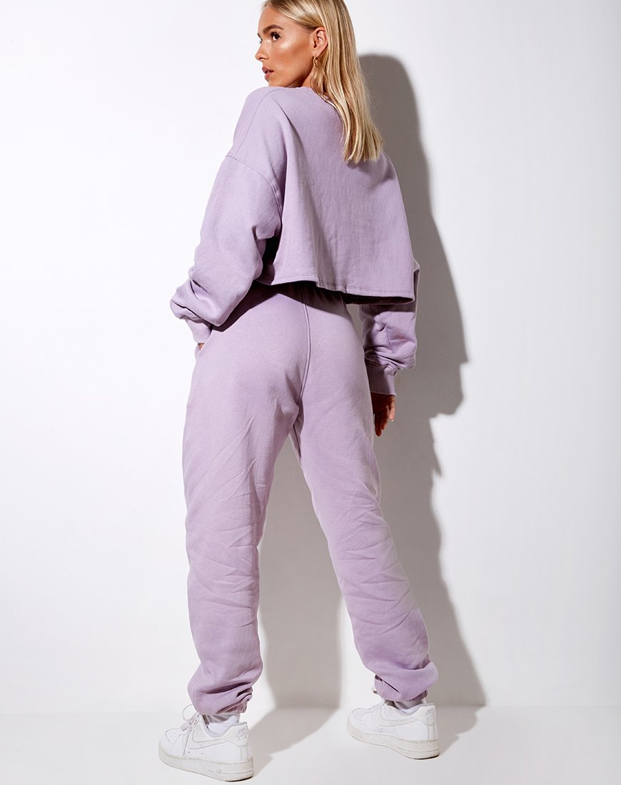 Afbeelding van Basta Jogger in Violet Angel Embro White