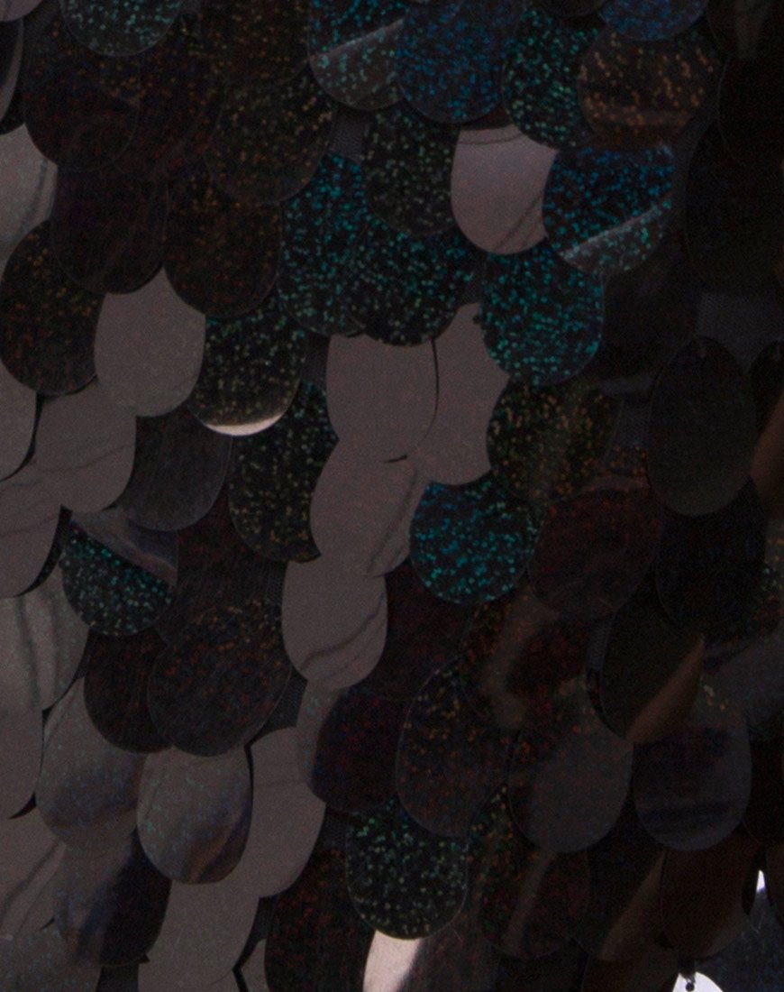 Afbeelding van Finn Mini Dress in Galaxy Teardrop Sequin