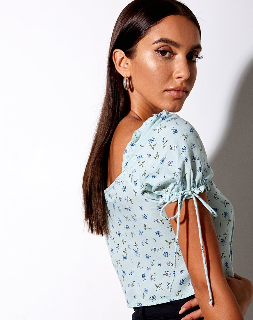 Afbeelding van Flaba Top in Petal Green