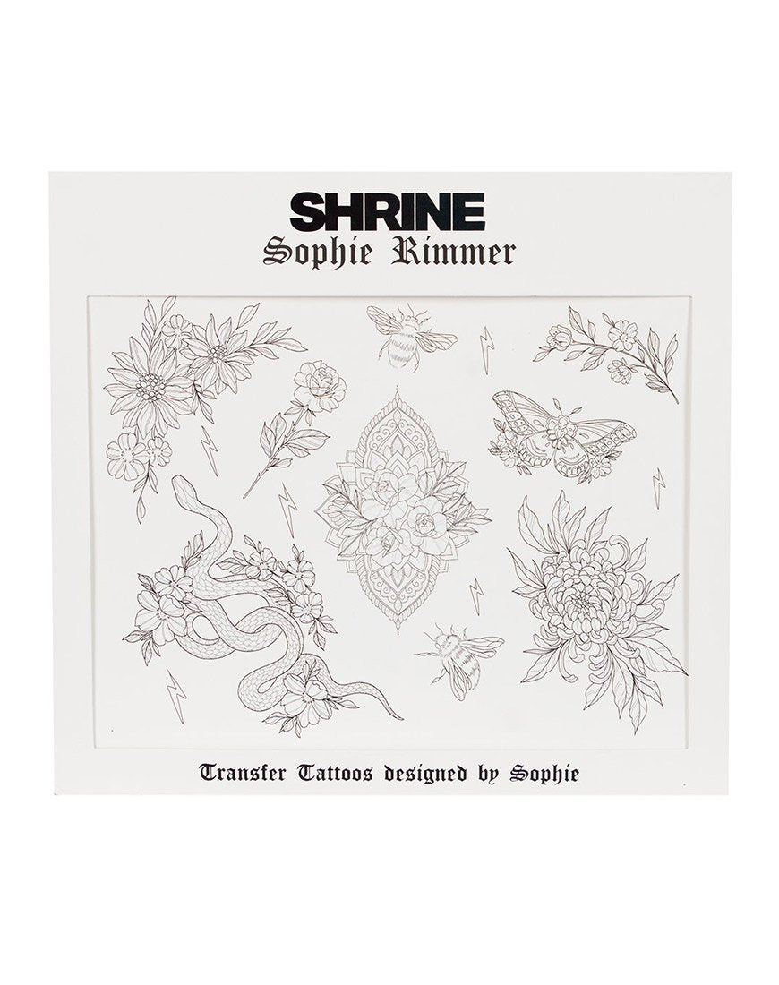 Afbeelding van Sophie Rimmer Bloemen Tatoeages van Gypsy Shrine