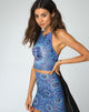 Afbeelding van Kimmy minirok in nieuwe digitale mandala print