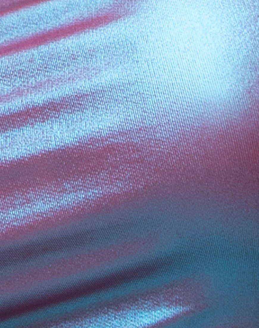 Afbeelding van Fonda Crop top in Metallic Opal Shimmer